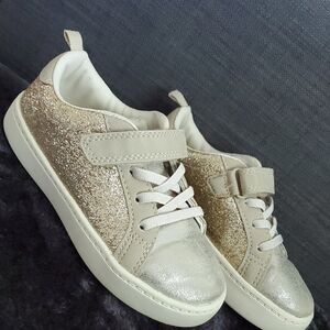 Carter's Shimmering Gold Sneakers